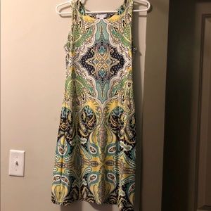 Charter club print dress
